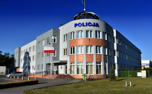 Komenda Powiatowa Policji w Starogardzie Gdańskim.